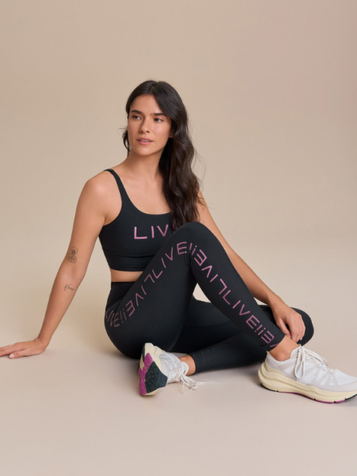 Calça Fusô LIVE! Icon Termocrômico Black Pink