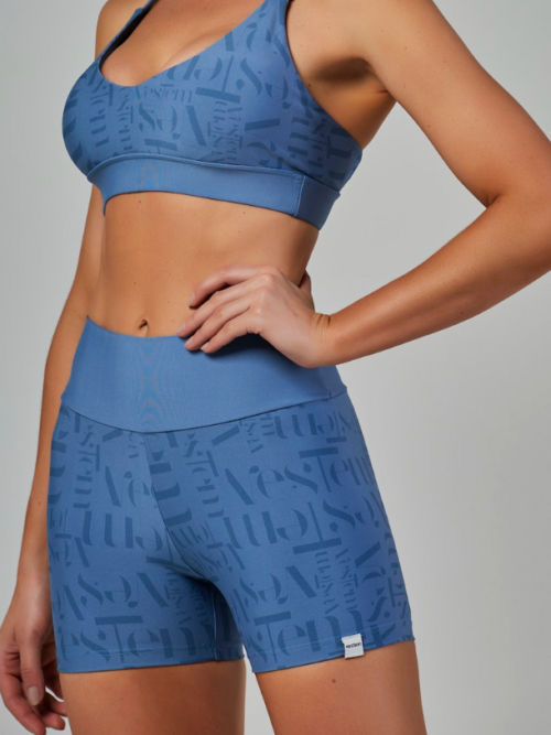 Shorts Mystical Vestem Azul Retro