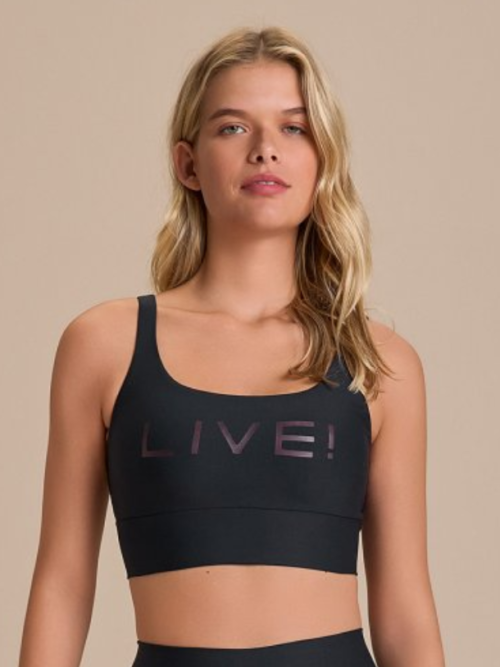 Top LIVE! Icon Termocrômico Black Pink