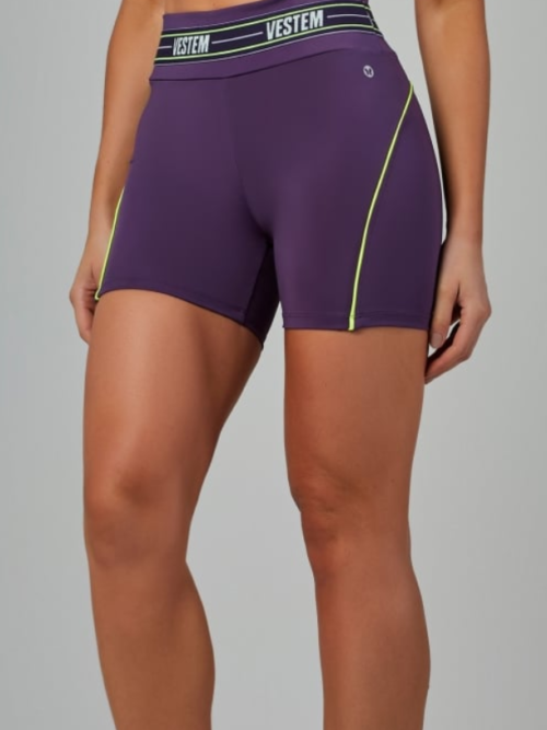 Shorts Elástico Impulse Roxo Ametista