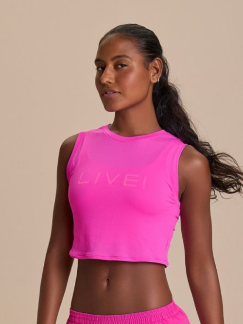 Regata Cropped LIVE! Comfort Pop