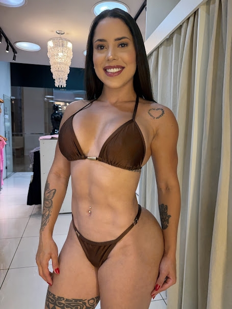 Biquini Anitta Marrom