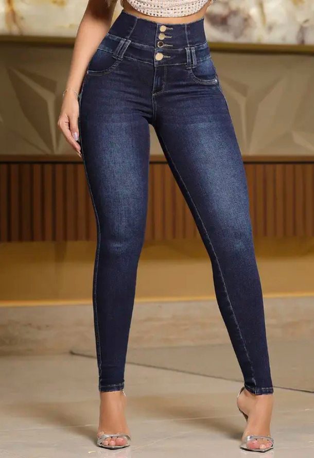 Calça Cintura Perfeita Estilosa com Caimento Ajustado Pit Bull Jeans