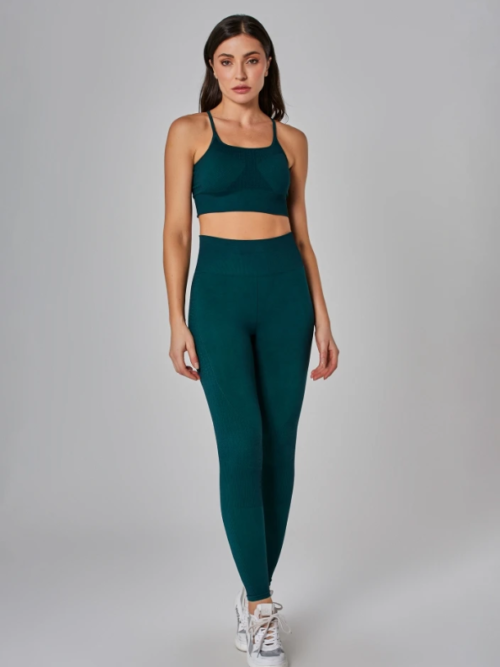 Conjunto Legging e Top Lisboa Verde Éden