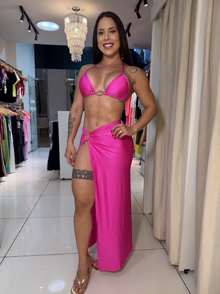 Saída Makani Glow Rosa