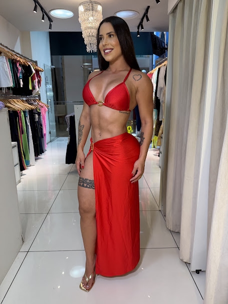 Saída Makani Glow Vermelho