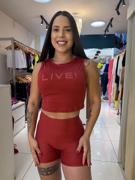 Regata Cropped LIVE! Comfort Risk