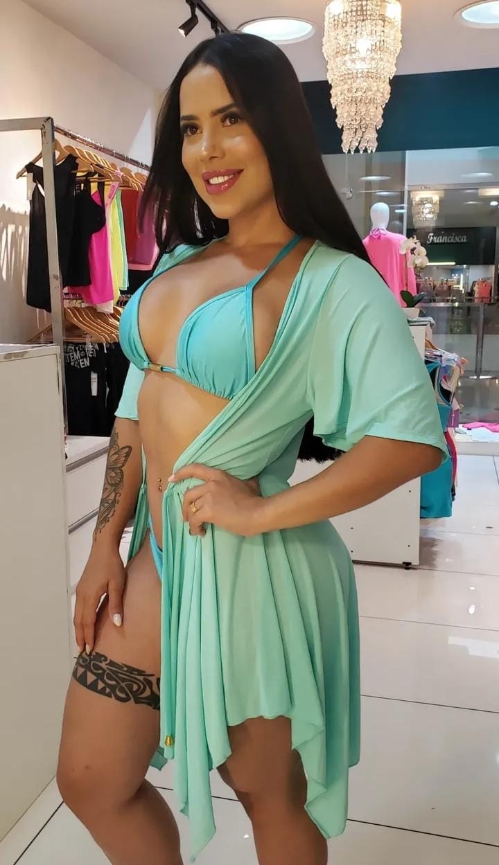 Saída Curta Verde Água